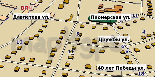 Карта Аскарово для GisRX