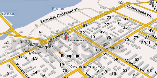 Навител карта Благовещенска