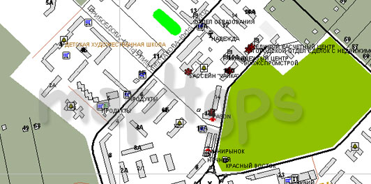 Карта Волжск Garmin