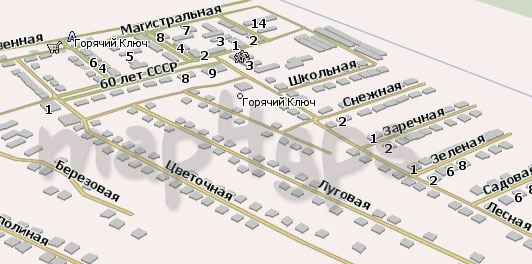 Карта Горячий Ключ Навител