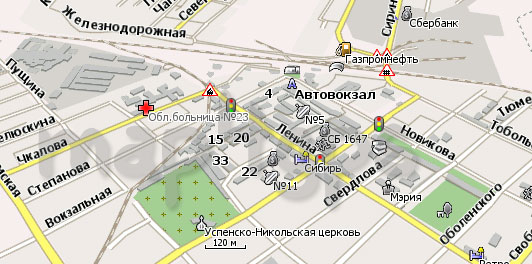 Карта Ялуторовск Навител