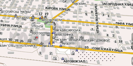 Карта Кадуй Навител