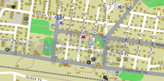 Карта Кадуй TourMap