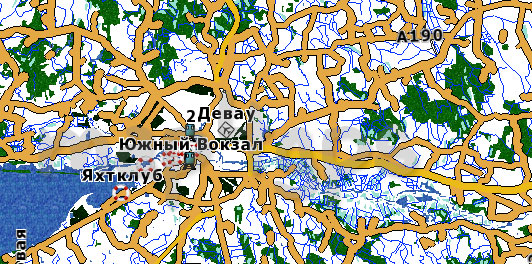 Карта Калининградская область GisRX