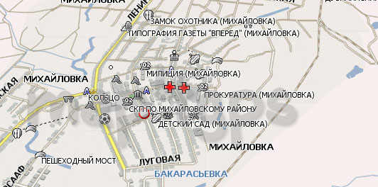 Карта Михайловка Навител
