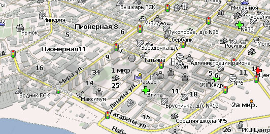 Карта Нефтеюганск Навител