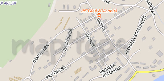 Карта Партизанска City Guide