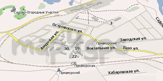 Карта Приамурский Навител