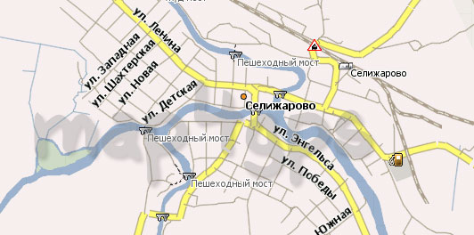 Карта Селижарово и район Навител