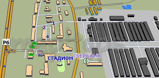 Карта Тоншалово GisRX