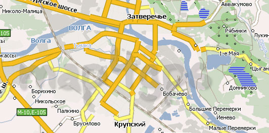 Карта Тверская область Навител