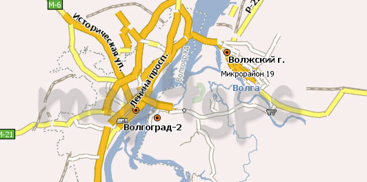 Карта Волгоградская область Навител