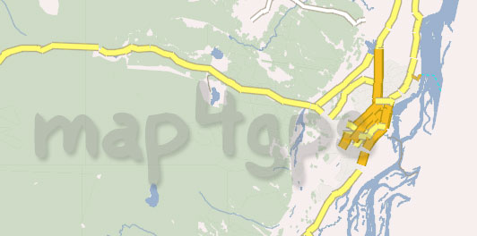 Карта Саха (Якутия) для City Guide